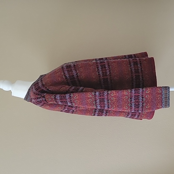 Squaw Valley Womens Vintage 100% Wool Fair Isle Nodric Cardigan - Size Large - Picture 7 of 10